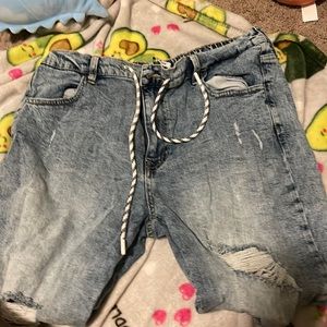 Size large blue jeans
